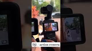 DJI Osmo Pocket 2 VS Osmo Action camera QUICK video COMPARISON [upl. by Inatsed441]