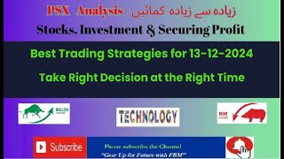 PSX analysis Earn big profit Trending stocks Best trading strategies [upl. by Artaed]