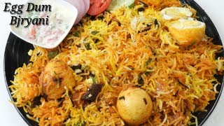 Egg Dum Biryani in Kannada  ಎಗ್ಗ್ ಧಮ್ ಬಿರಿಯಾನಿ  Egg Dum Biryani Recipe in Kannada  Rekha Aduge [upl. by Ayal]