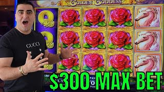 300 MAX BET MASSIVE JACKPOT On High Limit Slot Machine [upl. by Knapp456]