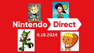 ms chalice wander handy and carol reaction to nintendo direct 2024 [upl. by Akamaozu46]