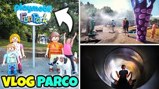 ANDIAMO AL PARCO PLAYMOBIL con Scivoli Giganti e Percorsi Avventura Incredibili [upl. by Rephotsirhc]