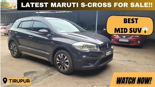 Latest Maruti SCross for sale 😍 Best Mid SUV😱 suncarstup suncars tirupurusedcars [upl. by Grunberg941]