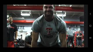 World record powerlifter does undercover lifting session with the Texas Tech football team [upl. by Leasi599]