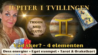 🪐JUPITER i tvillingen ♊️Energierna  Readings 🔮✨astrologi tarot [upl. by Asyral191]