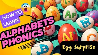 Alphabets Learning Poem  Egg Surprise  Alphabetical Phonics Song [upl. by Ytsanyd]