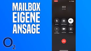 O2 Mailbox besprechen Eigene AnsageBegrüßung aufnehmen [upl. by Atirehc]