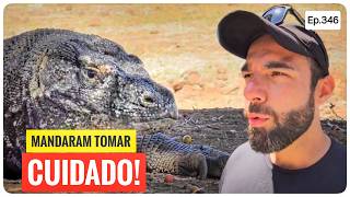 FICAMOS 72horas pelas ILHAS onde VIVEM os DRAGÕES de KOMODO [upl. by Noyr159]