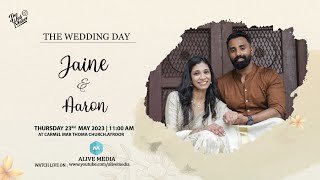 JAINE amp AARON  WEDDING LIVE WEBCAST  23052024  THE WEDMAKER [upl. by Gal801]