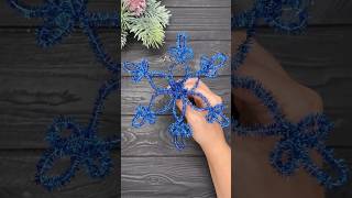 Easy Craft Idea DIY Christmas 2024 Snowflake [upl. by Row]