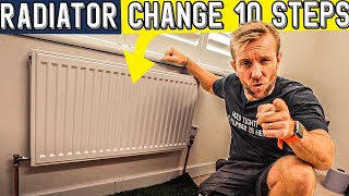 10 STEPS HOW TO CHANGE YOUR RADIATOR [upl. by Shimkus]