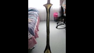 Tutorial  How to make Chariots Sword from the anime quotBlack Rock Shooterquot [upl. by Revart]