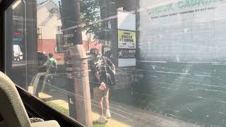 NJ Transit Bus Ride 603 Hamilton Sq 2010 NABI 41615 5555 [upl. by Nivrek47]