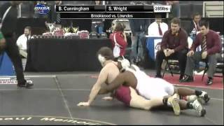 285 lbs Class 5A Match from the GHSA Individual Wresting Championships [upl. by Sharma]