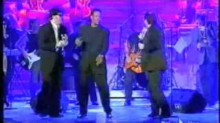 Andrea Mingardi amp The Blues Brothers Band  E la musica  Sanremo 2004m4v [upl. by Cortie910]