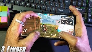 ⚡Free Fire best 3 Finger Custom Hud 👍💀  Settings ⚙️  Sivin  Dpi  Full Speed Handcam Gameplay 🔥🍃 [upl. by Jonna346]