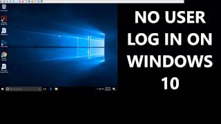 Windows 10 No Login Required [upl. by Issak]