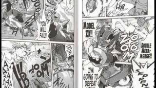 Megaman ZX manga chapter 13 quotFace Off Mega Man Vs Mega Manquot [upl. by Nnaasil]