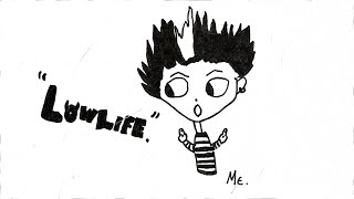 YUNGBLUD  Lowlife Official Lyric Video [upl. by Suirradal950]