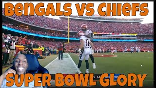 Bengals vs Chiefs AFC Championship reaction [upl. by Yuu]