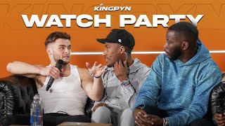 ED MATTHEWS joins Yung Filly Harry Pinero amp Deji  Kingpyn Watch Party [upl. by Abate]