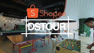 Konsep Kolaborasi di Kantor Baru Shopee Indonesia  DStour 47 [upl. by Aniraz990]