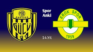 CANLI YAYIN  MKE ANKARAGÜCÜ  ESENLER EROKSPOR MAÇ SONU [upl. by Raff]