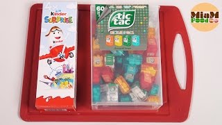 RARE Duty Free  Kinder Surprise et 60 Tic Tac mini dans une maxi boite  Studio Bubble Tea Food [upl. by Nyrak]