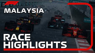 2021 Malaysian Grand Prix Race Highlights [upl. by Jopa]