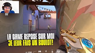 Je clutch et comeback LIMPOSSIBLE  Valorant [upl. by Nereus411]