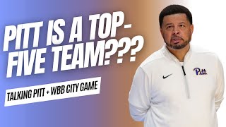 Breaking Down Pitt Basketballs No 5 Ranking WBB City Game The Pittsburgh Basketball Show [upl. by Joshuah]