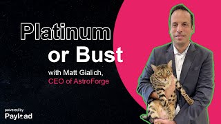 Platinum or Bust with Matt Gialich CEO of AstroForge [upl. by Naida894]