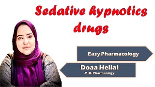 Sedative hypnotics drugs [upl. by Nihhi569]