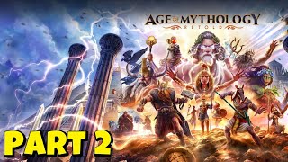 Age of Mythology Retold 2024 Egyptian Story Campaign Gameplay Walkthrough [upl. by Giacomo109]