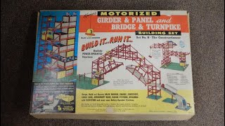 Motorized Girder and Panel Bridge Turnpike Construction Toy Unboxing [upl. by Moorefield]