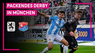 TSV 1860 München  SpVgg Unterhaching Highlights mit LiveKommentar  3 Liga  MAGENTA SPORT [upl. by Earehs]