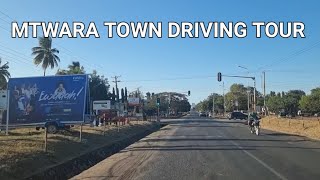 Mtwara town Driving Tour  Gas City Tanzania [upl. by Aliza]