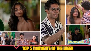 Top 5 Moments Of The Week 12  MTV Splitsvilla X5 [upl. by Ahsatsan362]