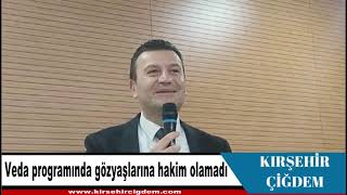 Veda programında gözyaşlarına hakim olamadı [upl. by Phalan]