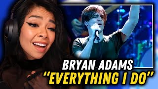 SO BEAUTIFUL  Bryan Adams  quotEverything I Doquot  FIRST TIME REACTION  Live At Wembley 1996 [upl. by Boykins]