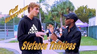 FULL INTERVIEW Stefanos Tsitsipas [upl. by Dominique]