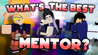 WHATS THE BEST MENTOR  Shinobi Life 2 [upl. by Harwilll836]