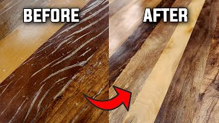 Don’t Ruin Your Table Common Refinishing Mistakes amp How to Avoid Them [upl. by Yelrak]