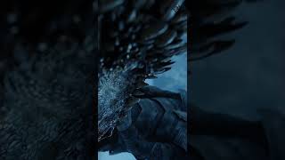 Night king dragon 🐉 gameofthrones nightking explore explorepage fyp editingreels zakiedit [upl. by Annay]