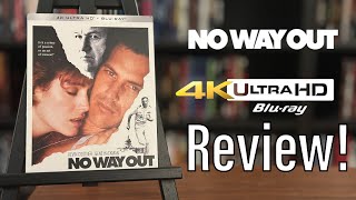 No Way Out 1987 4K UHD Bluray Review [upl. by Hamid]