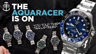 The TAG Heuer Aquaracer 300 Date amp GMT give fans what they want [upl. by Lydie]