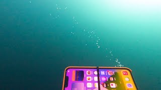 Dropping an iPhone 13 Pro Down 1600 Feet Deep Lake  Will it Survive [upl. by Zebedee]