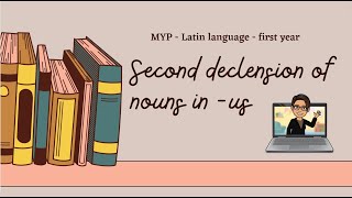 Second or O declension of Latin nouns  ending in us [upl. by Tekcirc]