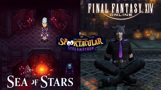 Finishing Sea of Stars followed by All Saints Wake in FFXIV  Spooktacular Streamathon 2024 donate [upl. by Otokam]