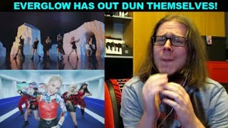 EVERGLOW  DUN DUN MV REACTION  Forever Reacts To 에버글로우 [upl. by Heisel62]